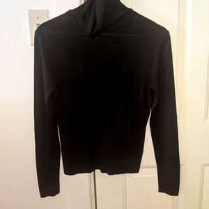 Ann Taylor Silk Mock Turtleneck